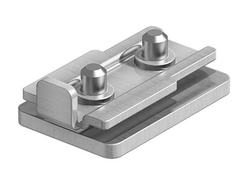 Комплект Алютех для откатных ворот шиной 6 м, стальные опоры до 450 кг. от 5 шт.